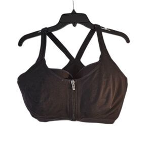 VICTORIA'S SECRET Racerback Knockout Double Closure Sports Bra 36DDD